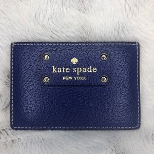 Kate Spade Royal Blue Cardholder